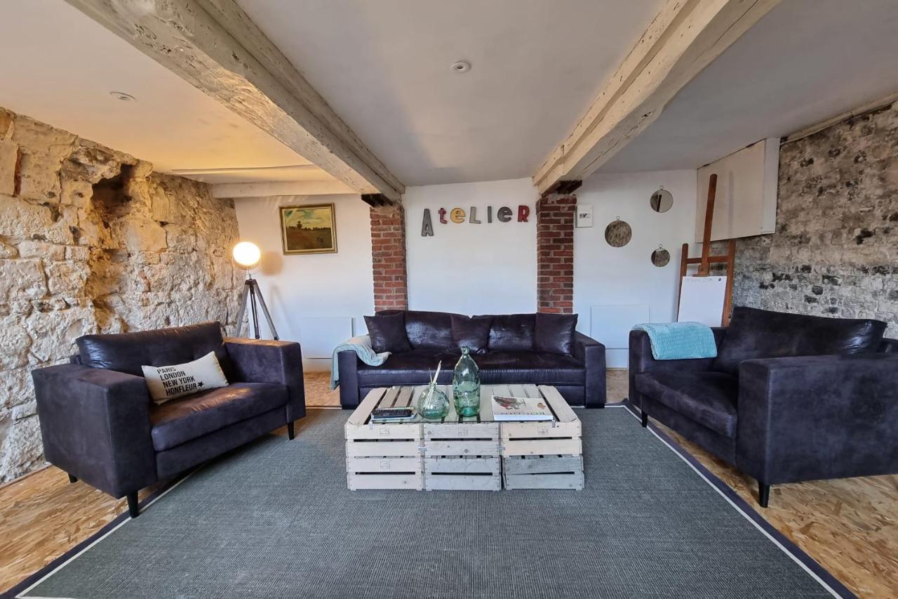 Le Jardin D'Eugene - 4P House - Terrace - Historic Center Villa Honfleur Exterior photo